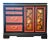 Oxblood Red Basset Chinoiserie Sideboard / Credenza For Sale - Image 8 of 9
