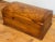 Wood Oversize Vintage Domed Lid Burled Wood Box For Sale - Image 7 of 13