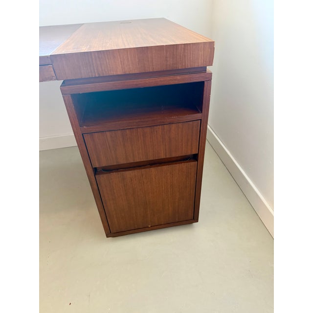 Wood Bill Sofield Baton Desk McGuire For Sale - Image 7 of 11