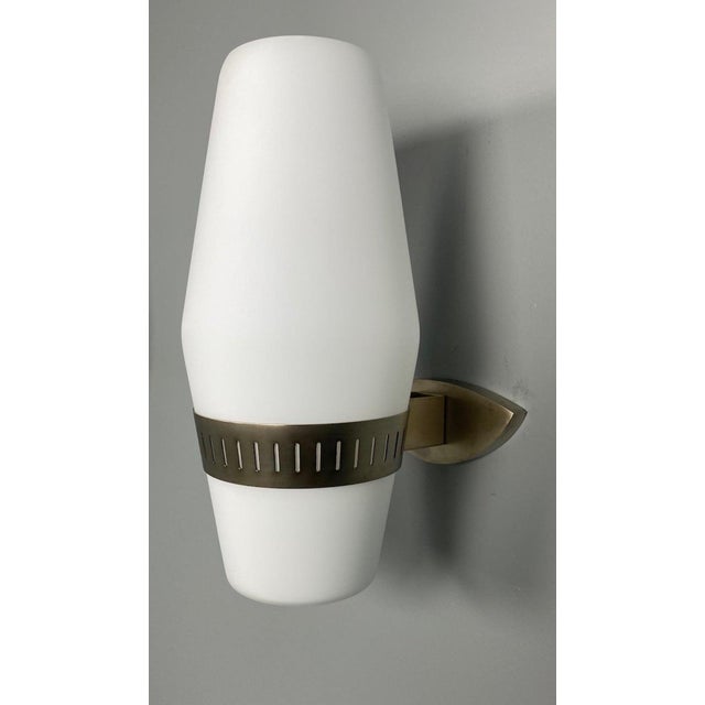 Mid-Century Modern Italian Wall Lights by Stilnovo, 1950, Set of 2 For Sale - Image 3 of 11