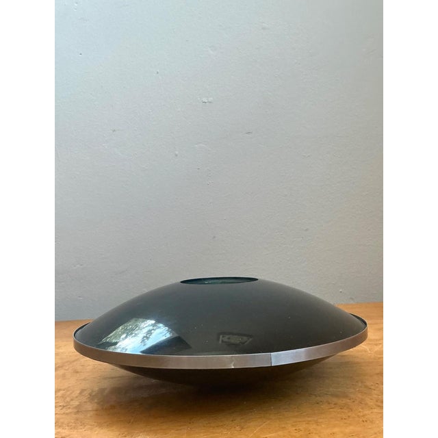 Vintage Modernist Chrome Tulip Vase For Sale - Image 13 of 15