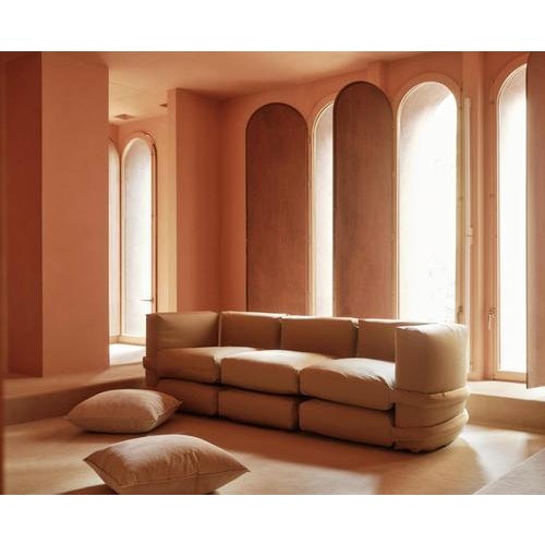 Cushion Sofa in Canvas by Muller Van Severen for Bd Barcelona For Sale - Image 16 of 18