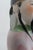 Chinese Ceramic Figurine Man in Robes Hand Painted Pink Green Red Blue 5050b For Sale - Image 9 of 9