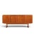 Mid-Century Modern Kurt Østervig Style Mid Century Danish Teak Sliding Door Credenza and Hutch For Sale - Image 3 of 14