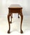 Baker Furniture Company Vintage Baker Furniture Chippendale 5-Leg Burl Walnut & Mahogany Console Table For Sale - Image 4 of 16