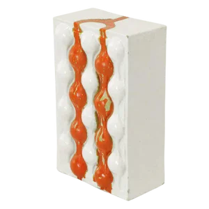 William A. Hoffman (1920-2011) Bi-Color Crate Ceramic Sculpture