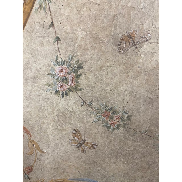 19th C Italian Florentine Oil on Canvas Painting For Sale - Image 10 of 12