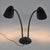 Metal Kurt Versen Two-headed Goose-neck Table Lamp For Sale - Image 7 of 7