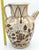 Chinese Cizhou or Jizhou-Style Painted Porcelain/Stoneware Ewer/Pitcher with dimensions of approximately 8"x6"x9". This...