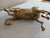 Vintage Rearing Brass Horse Statue For Sale - Image 9 of 11