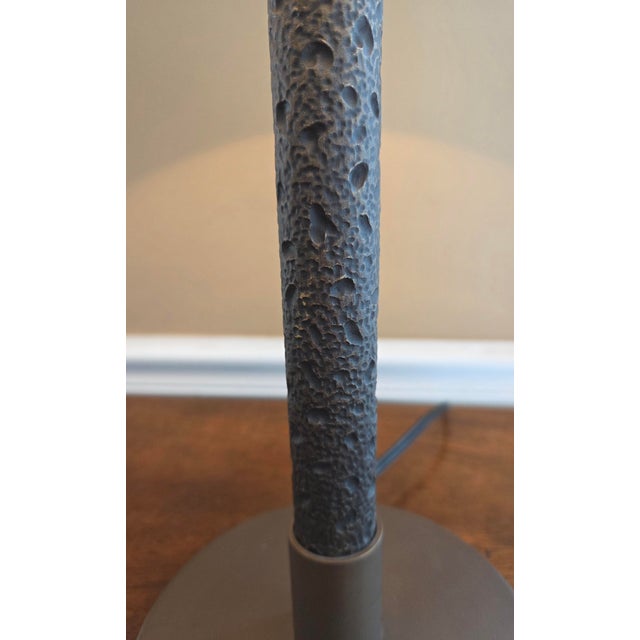 Baker Furniture Company Baker Lexicon Collection Brutalist Coralium Table Lamp For Sale - Image 4 of 13