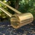 Vintage Adjustable Brass Reading Floor Lamp with Dimmer For Sale - Image 10 of 17