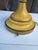 Vintage Mid Century Americana Mustard Table Lamp For Sale - Image 6 of 12