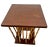 Hollywood Regency Mid-Century Side Table Hollywood Regency Bamboo & Wood Forest-Base For Sale - Image 3 of 12