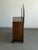 Art Deco 1940s Art Deco Oak Cabinet With Arched Mirror For Sale - Image 3 of 12
