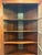 Wood Henkel Harris Wild Black Cherry Style 1114 12 Pane Corner Cabinet For Sale - Image 7 of 11