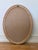 Vintage Oval Giltwood Beveled Mirror – Hollywood Regency, Belgium, 1970s For Sale - Image 9 of 9