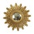 Small Sunburst Mirror in Gold, 1960s For Sale - Image 15 of 15