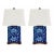 Ralph Lauren Blue & White Chinoiserie Porcelain Table Lamps, Pair – Peony Motif, Wood Bases & Classic Designer Elegance...