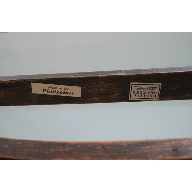 Regency Style Iron Base Tassel Design Coffee Table For Sale - Image 14 of 14