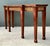 Wood Vintage Gilt Tipped Console Table For Sale - Image 7 of 12