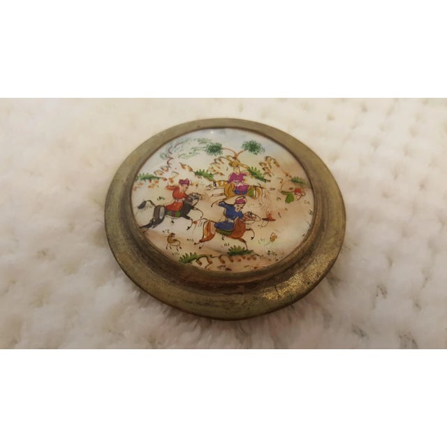 Antique Persian Silver Snuff Box For Sale - Image 4 of 6