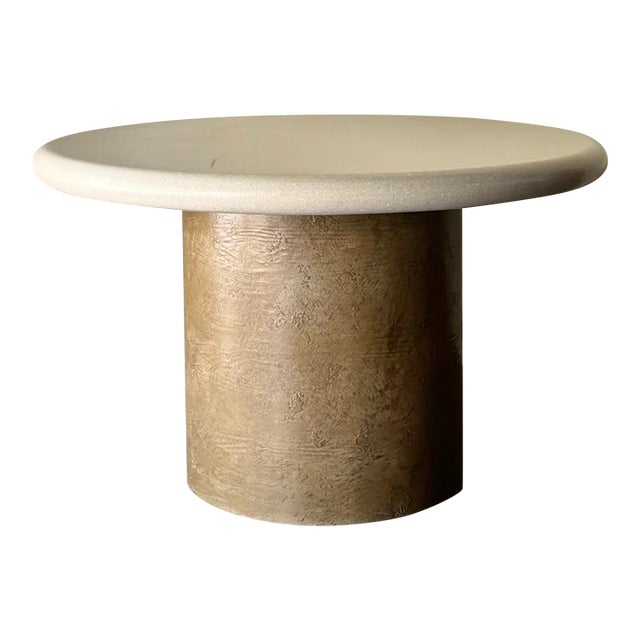 Postmodern Bullnose Terrazzo Dining Table For Sale