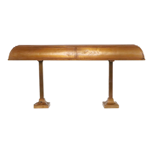 Restored 1910s i.p. Frink Industrial Copper Brass Bank Desk Lamp