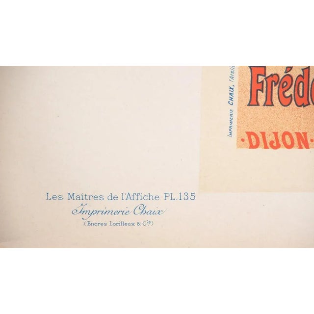 Lucien Lefevre, Absinthe Mugnier, Original Lithograph, 1897 For Sale - Image 7 of 9