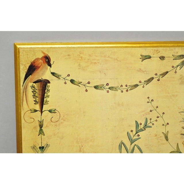 Vintage Ballard Design Neoclassical English Adams Style Printed Wall Art Picture For Sale - Image 4 of 14