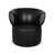 Set of Model 684 Lounge Chair and Ottoman in Black Leather from Rolf Benz For Sale - Image 16 of 17