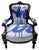 Armchair with Victor & Rolf Upholstery attributed to Horrix For Sale