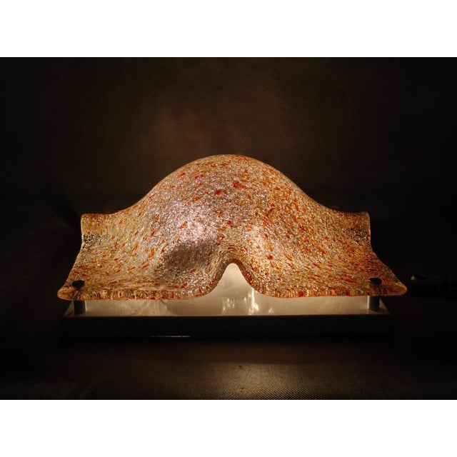 Murano Glass Wall Lights by Toni Zuccheri for Mazzega, 1970s, Set of 2 For Sale - Image 13 of 14