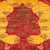 Contemporary Arts & Crafts Collection Hand-Knotted Area Rug - Red 8' 0" x 9' 8" For Sale - Image 3 of 4