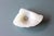 Asymmetrical ashtray - white ashtray - faux stone - incense burner - palo santo - heavy ashtray - stone dish - white dish - organic For Sale - Image 6 of 10
