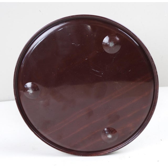 Vintage 1949 Chad Valley 6 In. Metal World Globe For Sale - Image 9 of 9