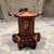 1950s Vintage Handcrafted Wood Pagoda Table Lamp For Sale - Image 17 of 17