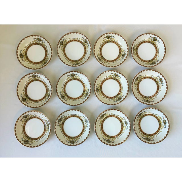 Circa 1960s Vintage Noritake 'Superba' Pattern Small Bowls Set of 12