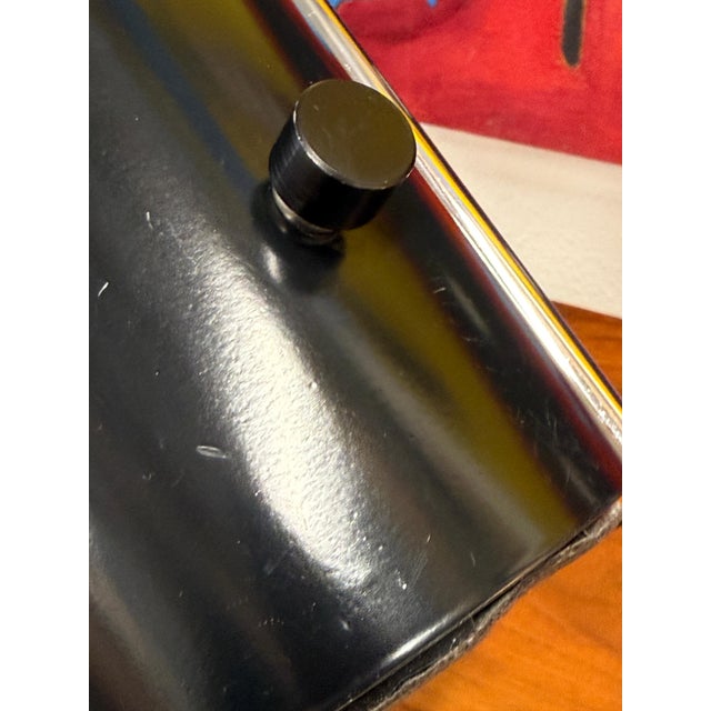 Black 1980s George Nelson for Koch and Lowy Half Nelson Lamp For Sale - Image 8 of 18