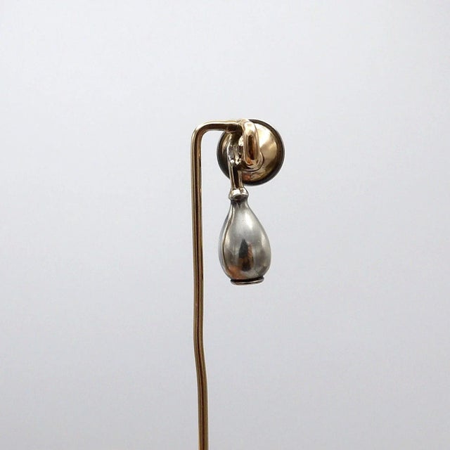Mid 19th Century 14k Gold Victorian Bicycle Horn Stick Pin For Sale - Image 4 of 4