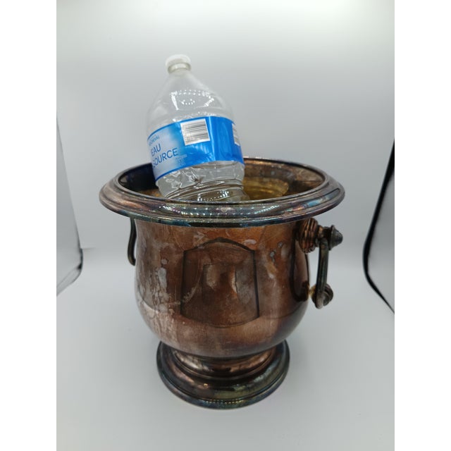 Silver Silver Champagne Ice Bucket, 1930s For Sale - Image 8 of 16