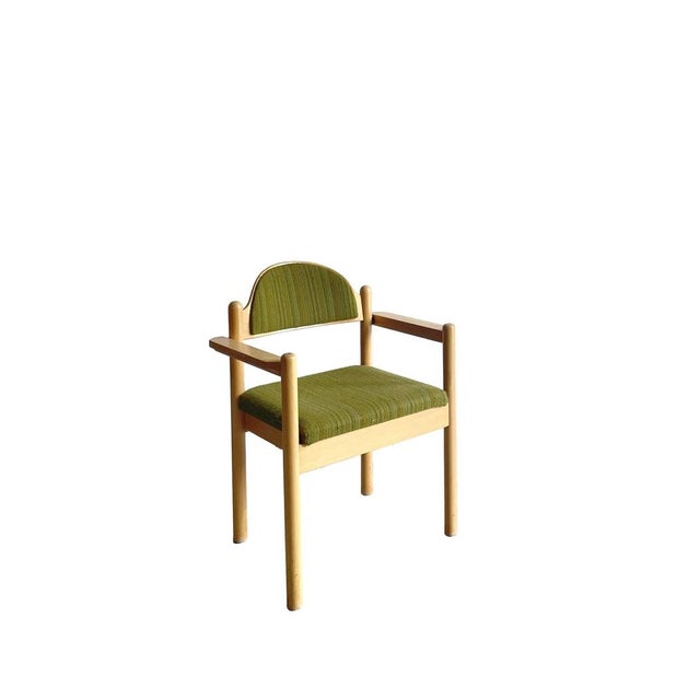 Gold Vintage German Armchair in the style of Hank Lowenstein, 1970s For Sale - Image 8 of 8