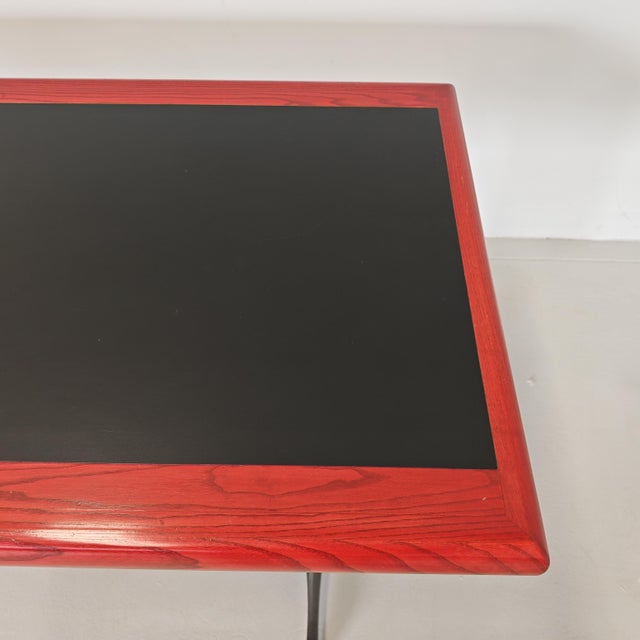 Wood Desk Table by George Nelson for ICF / Herman Miller, 1970s For Sale - Image 7 of 18