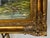 Large Late 20th Century Framed Painting of Child Feeding Rabbits in the Style of Düsseldorf School Artist Felix Schlesinger For Sale - Image 9 of 12