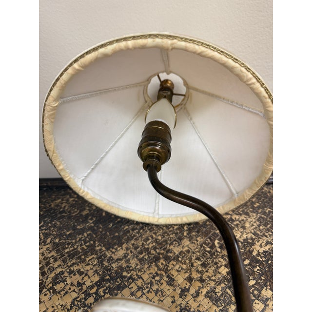 Italian Small Vintage Italian Agostinelli Griffin Lamp, Early 20th C For Sale - Image 3 of 7
