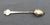 Early-Mid 20th Century Norwegian Set of 9 Gilt 830 Standard Silver Coffee Spoons For Sale - Image 4 of 6