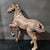 Ceramic Large Vintage Shiwan Pottery Horse Sculpture - 21" Tall, Chinese Ceramic Figure For Sale - Image 7 of 9