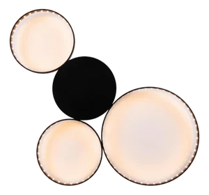 Black Sirius 0 Wall Lamp by Le Deun Luminaires