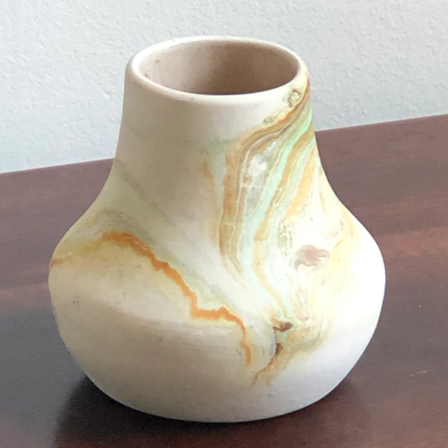 Late 20th Century Nemadji Pottery Vase For Sale - Image 4 of 9