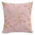 18" Pillow with Feather Insert in Crane Flock Pink For Sale